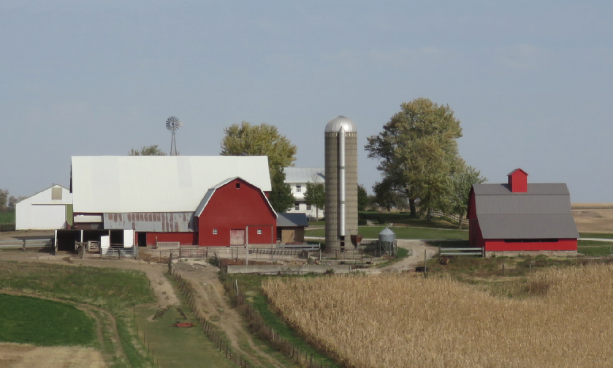 Iowa Barns Yesterday And Today